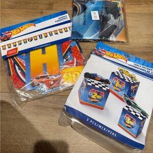 Hot Wheels Birthday Decoration Set